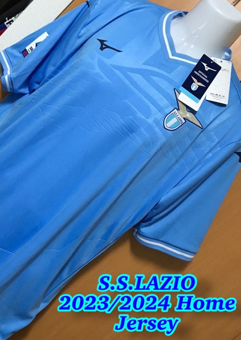 新品・未使用‼️カルチョパッチ付き】ラツィオ ユニフォーム 鎌田