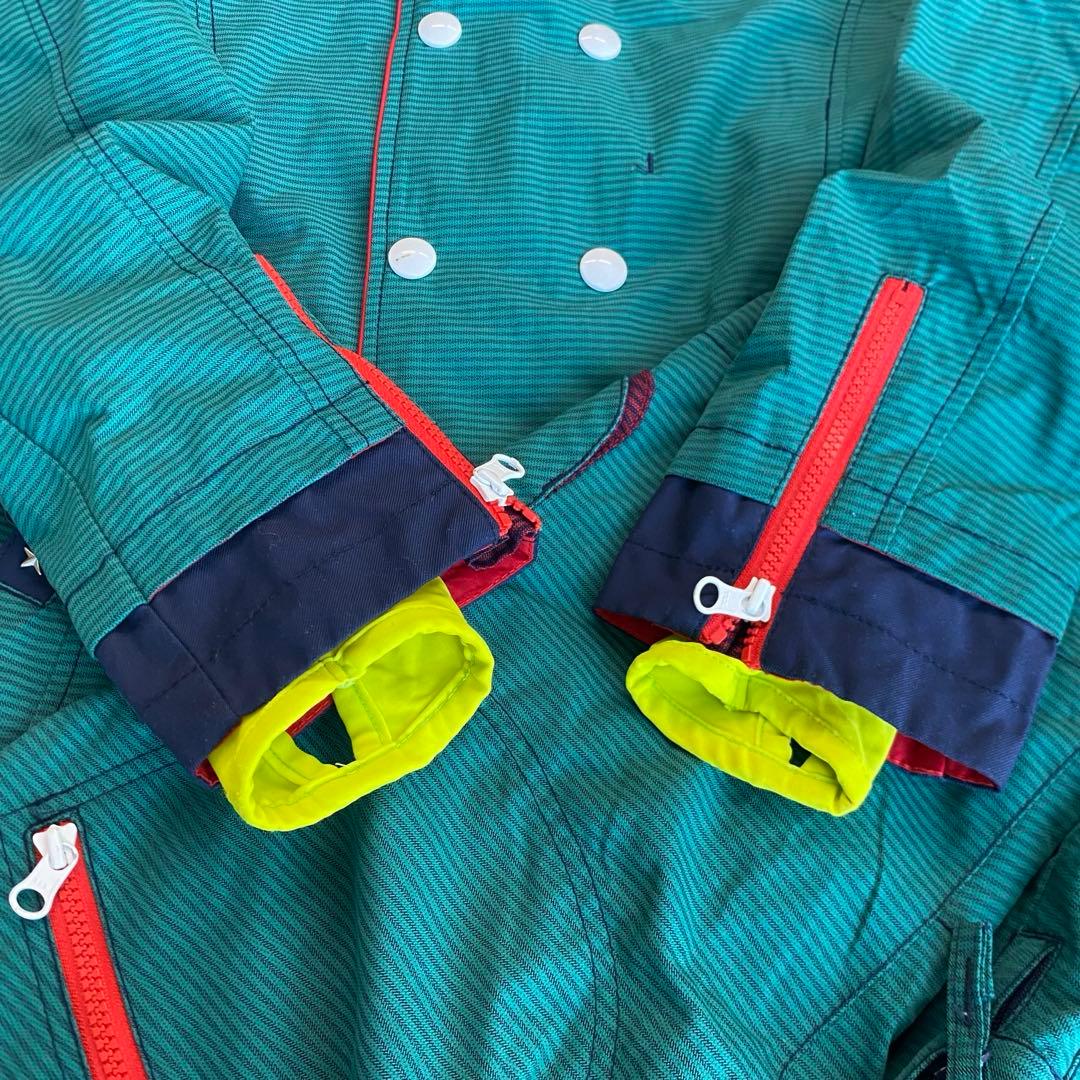 激カワ】X-niX スノボ スキー ウェア つなぎ ファー付き