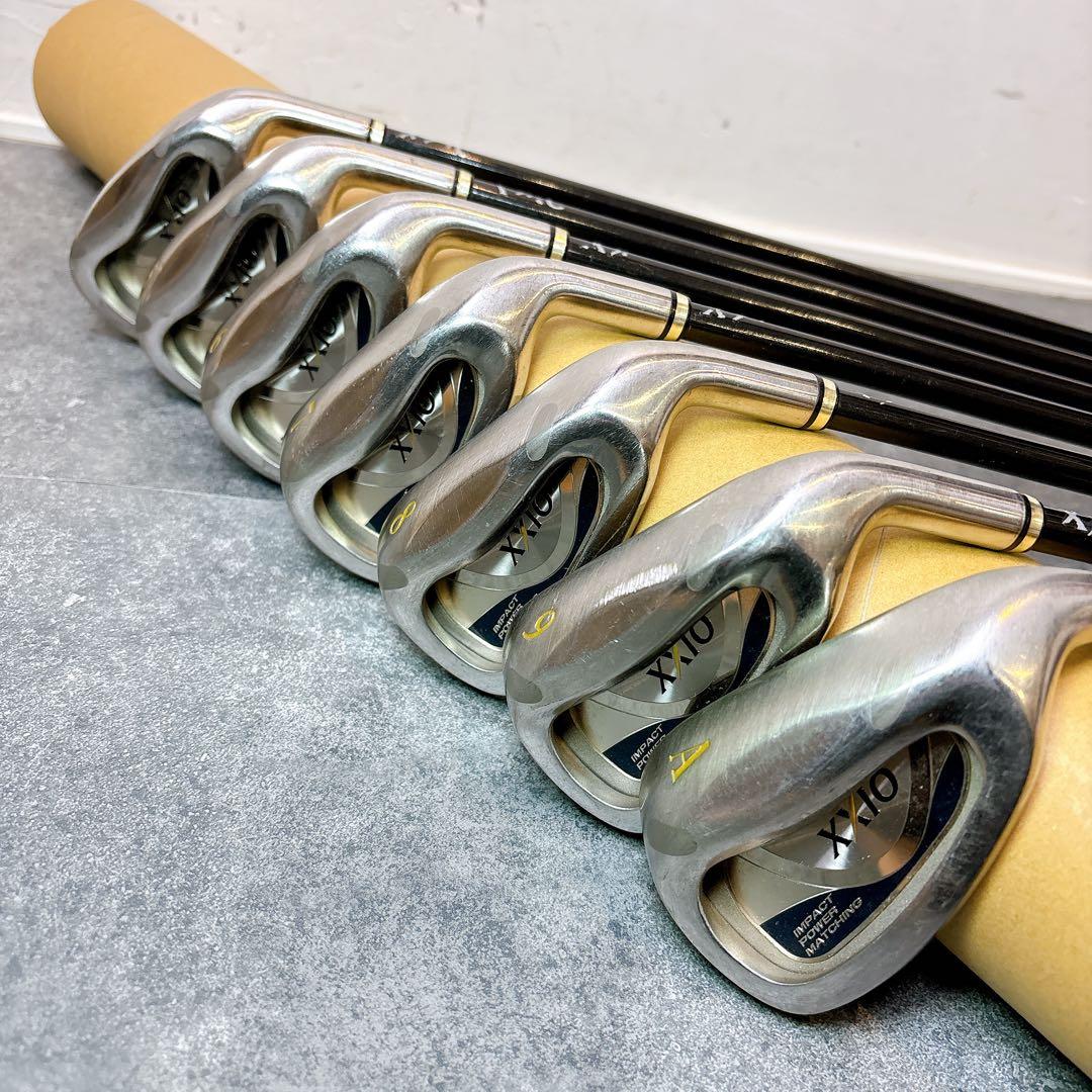 美品】ゼクシオ XXIO MP400 4代目メンズ アイアンセット 豪華7本
