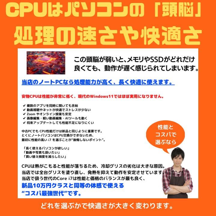 i7×16GB×新品SSD✨】NEC／豪華アプリ／すぐ使える✨N714 - メルカリ