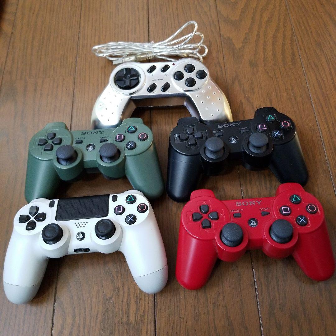 ジャンク品　PLAYSTATION コントローラー他　５個まとめ 1688726411.jpg?1664548736