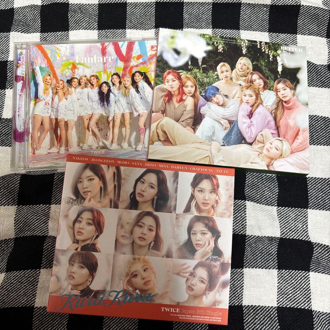 売り切り)TWICE JAPAN CD3つ まとめ売り 一部特典あり - メルカリ