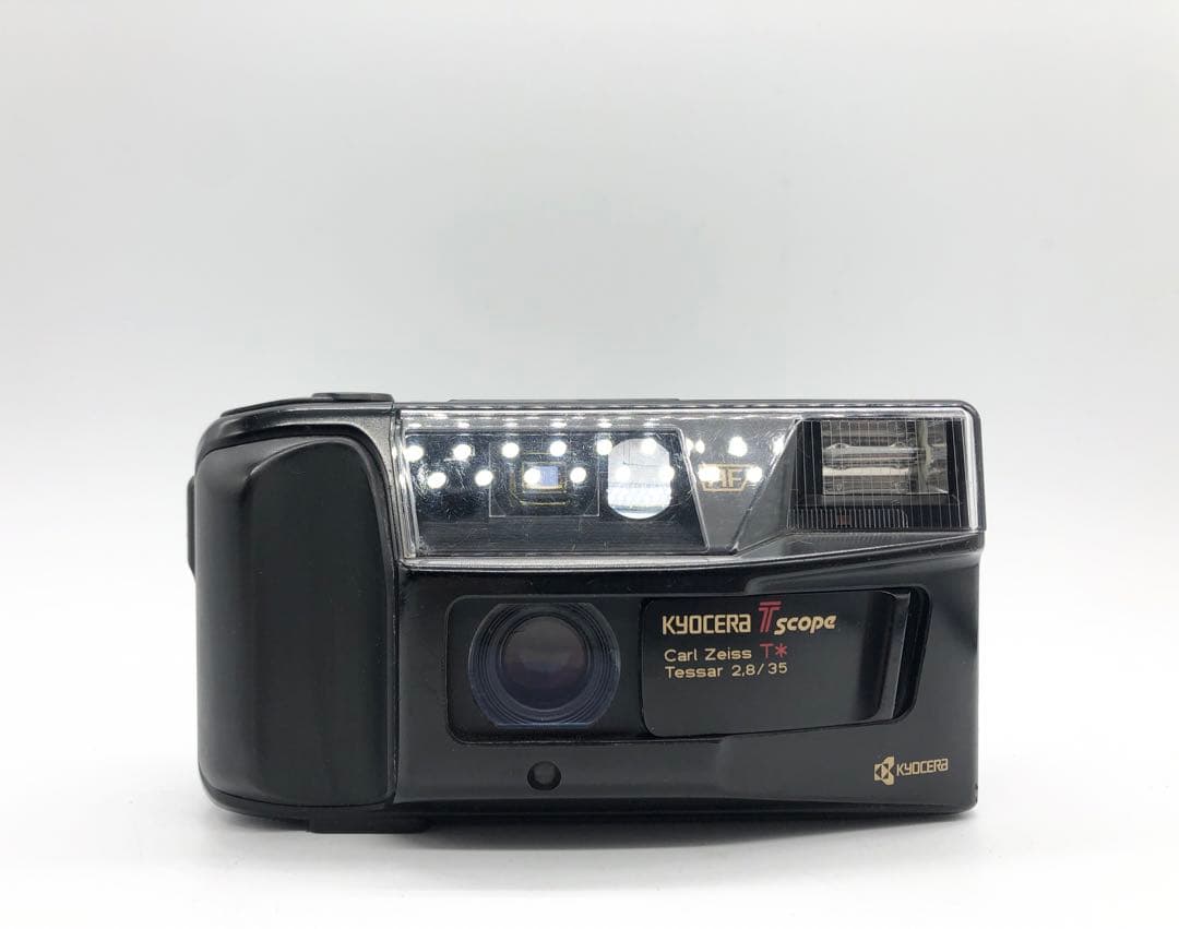 【完動品】KYOCERA T scope フィルムカメラ 動作確認済 Yahoo!オークション - 「kyocera t scope」の落札相場・落札価格