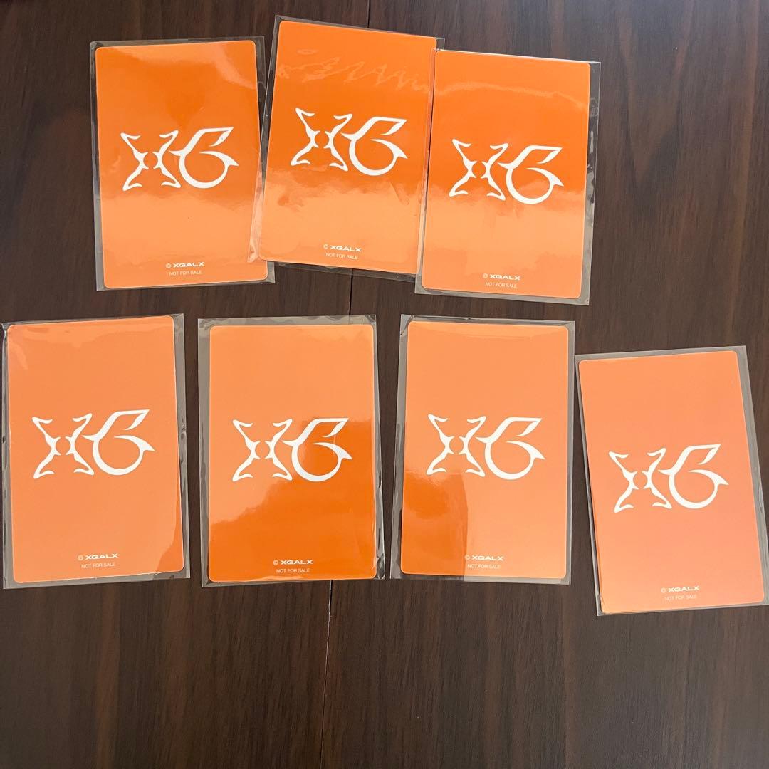 XG qqmusic トレカ カード 7枚セット 中華 中国 コンプリート - メルカリ