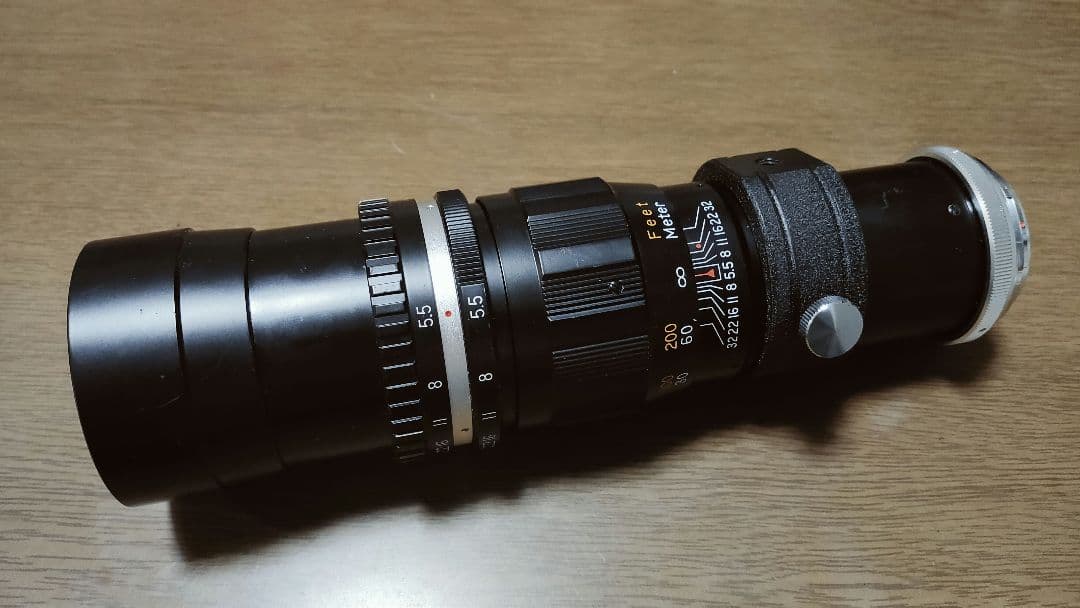 ペトリ petri 1:5.5 f=300mm レンズ M42 MOUNT SPIRAL: 04/2017