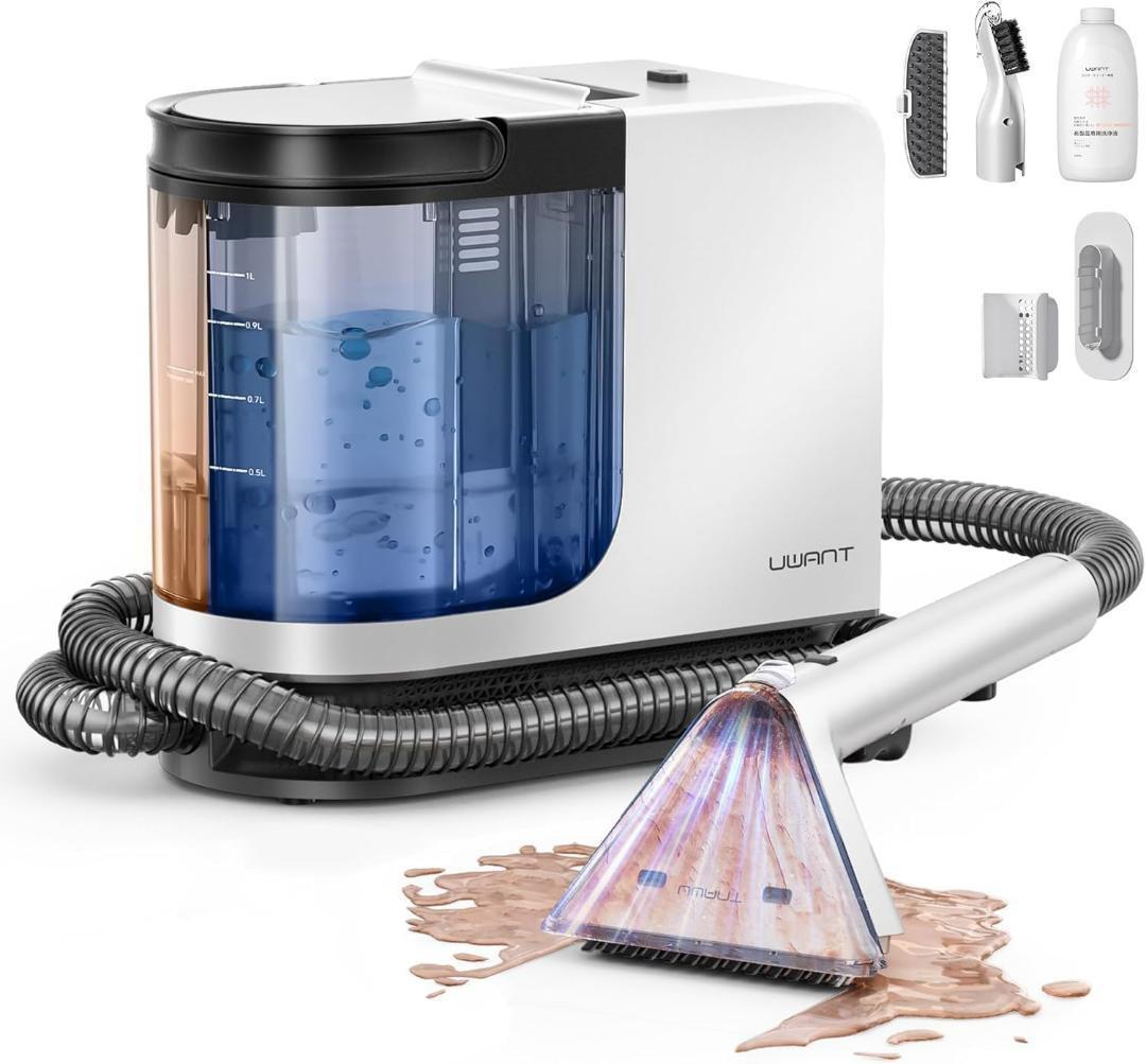 自動洗浄機能付き❤️ リンサークリーナー 12KPa 強力吸引力 カーペット IRIS OHYAMA（アイリスオーヤマ） リンサークリーナー 車 カーペット