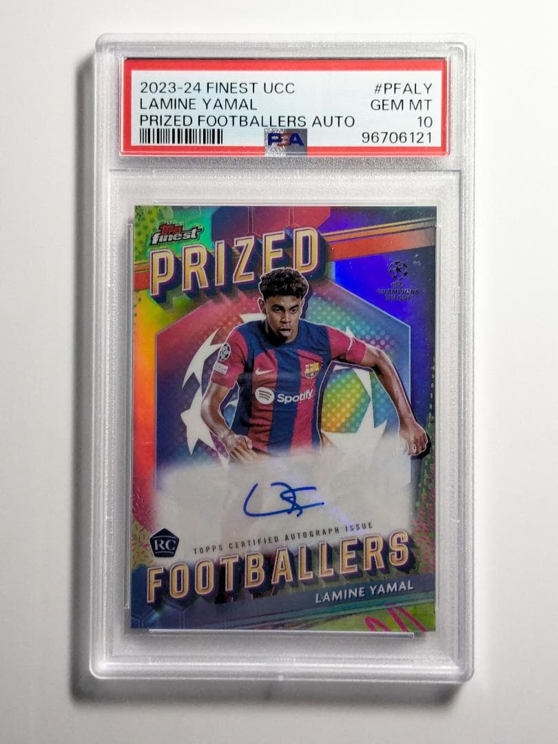 PSA10 Topps LAMINE YAMAL RC ヤマル サイン auto - メルカリ