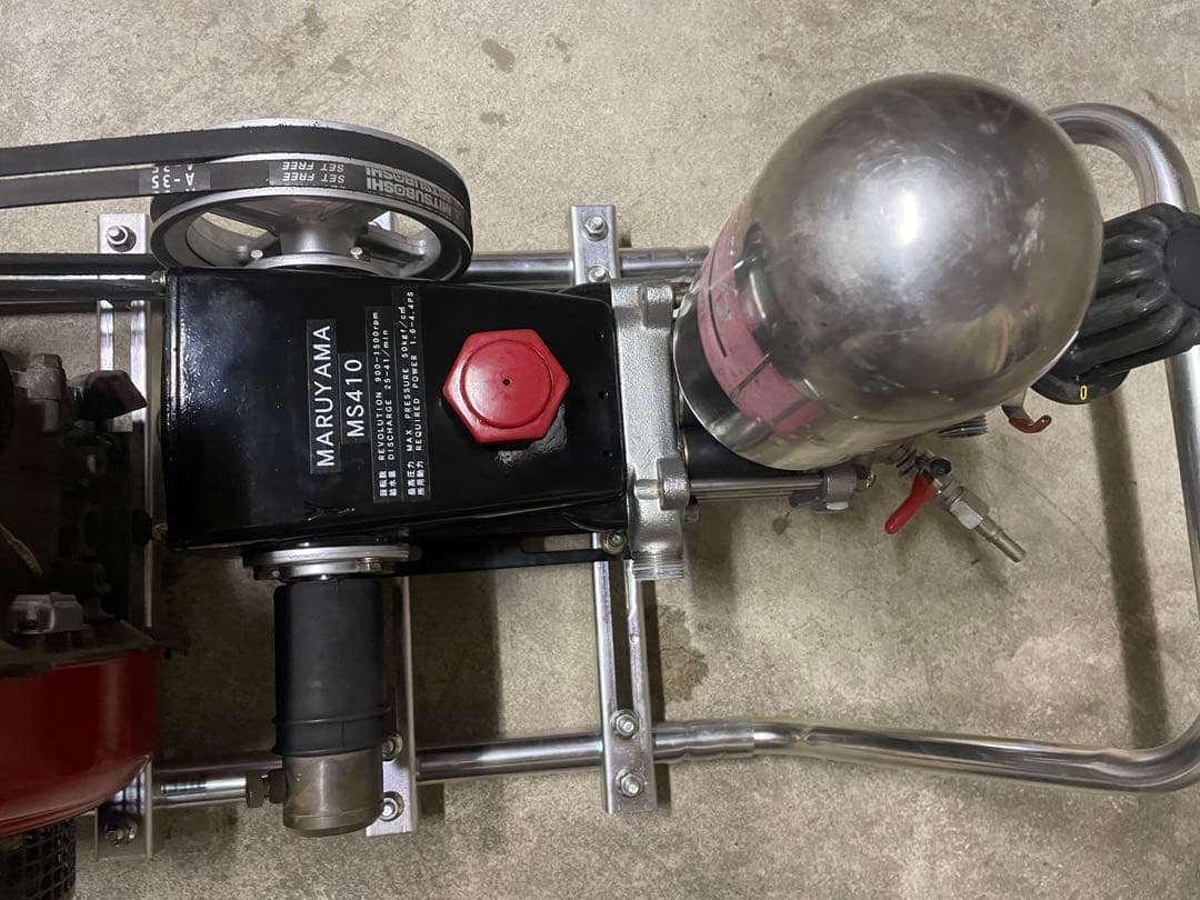 セット動力噴霧器 三菱G510L 丸山MS410 引取り歓迎‼️ - メルカリ