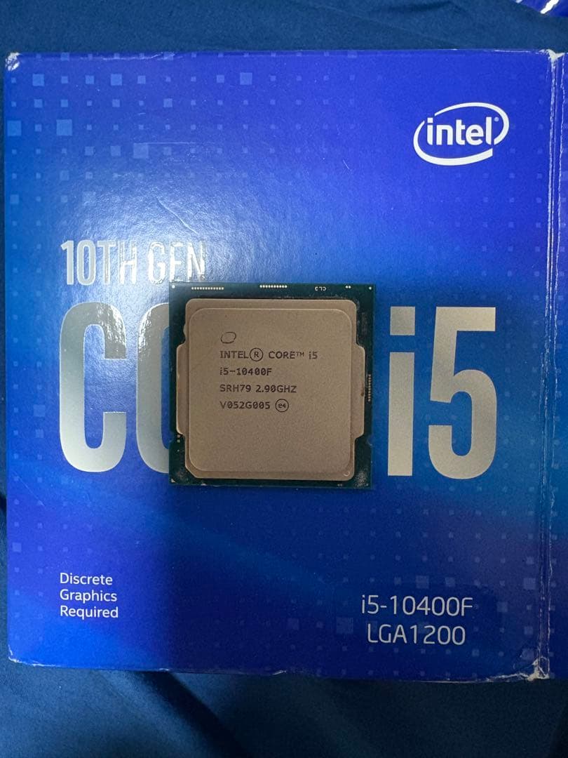 i5 10400F クーラー付き 自作PC】爆熱CPU i5-10400Fにサイズ虎徹MarkIIを載せてみた。【CPU