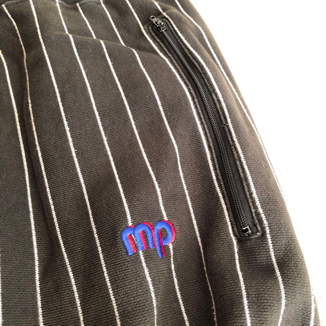 MASTERPIECE ストライプセットアップ パーカーXLスウェットパンツL