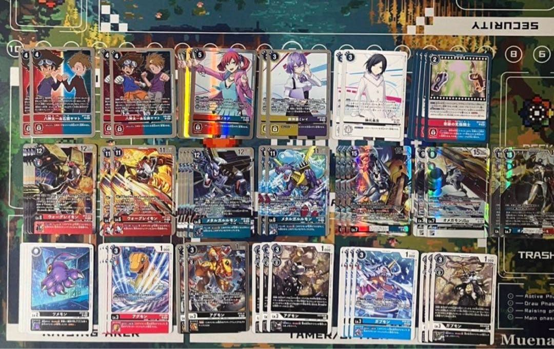 ノキアCS軸オメガモンデッキ デッキ デッキパーツ デジモン デジモン