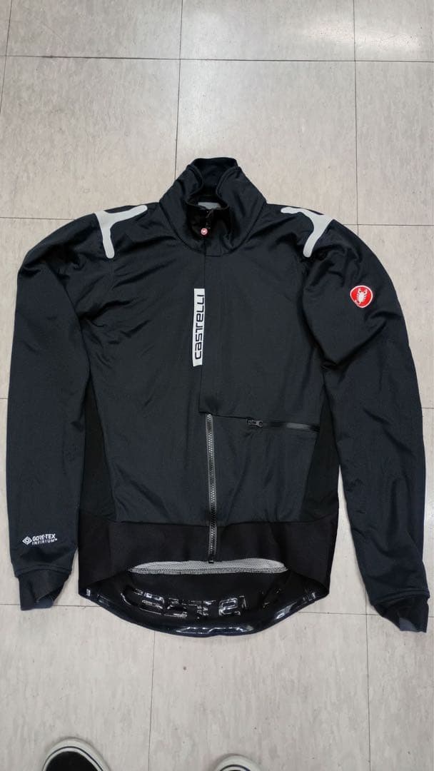 Castelli ブラック サイクルジャケット - メルカリ