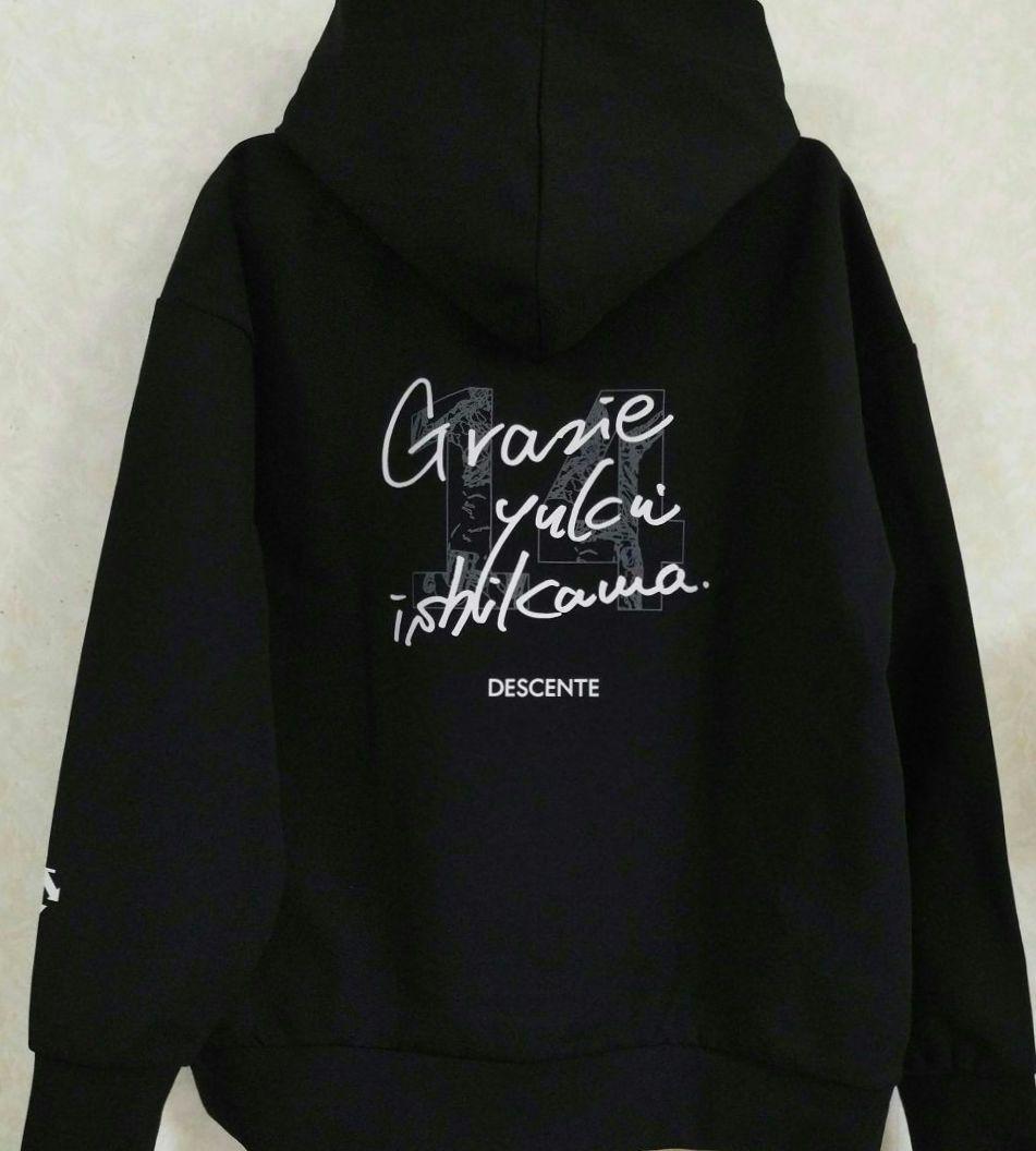 新品】❀デサント×石川祐希選手コラボ*オリジナルスウェット(パーカー