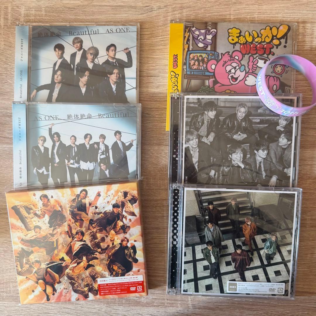 WEST. ジャニーズWEST CD DVD まとめ売り - メルカリ
