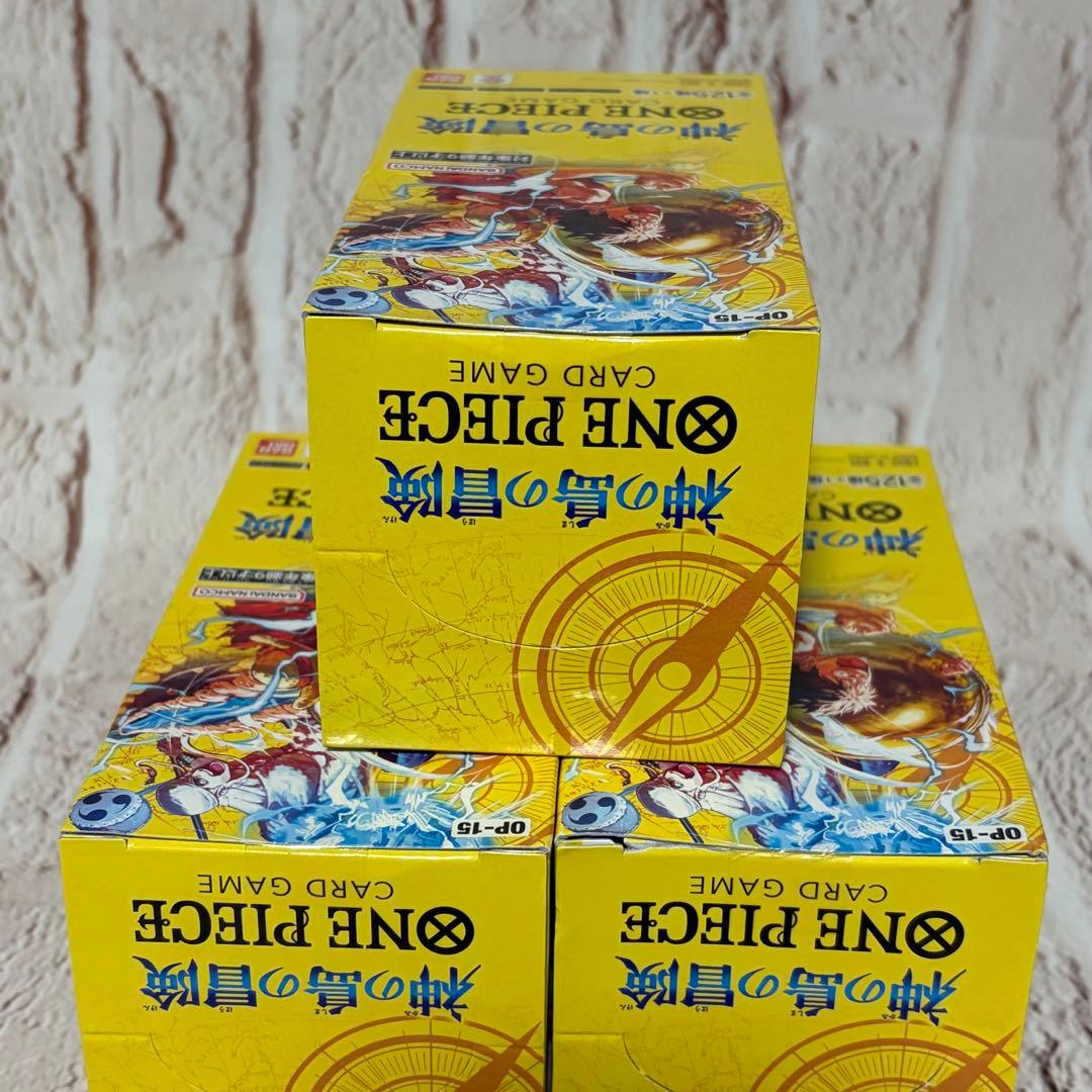 ONE PIECE CARD GAME 神の島の冒険 3BOX - メルカリ