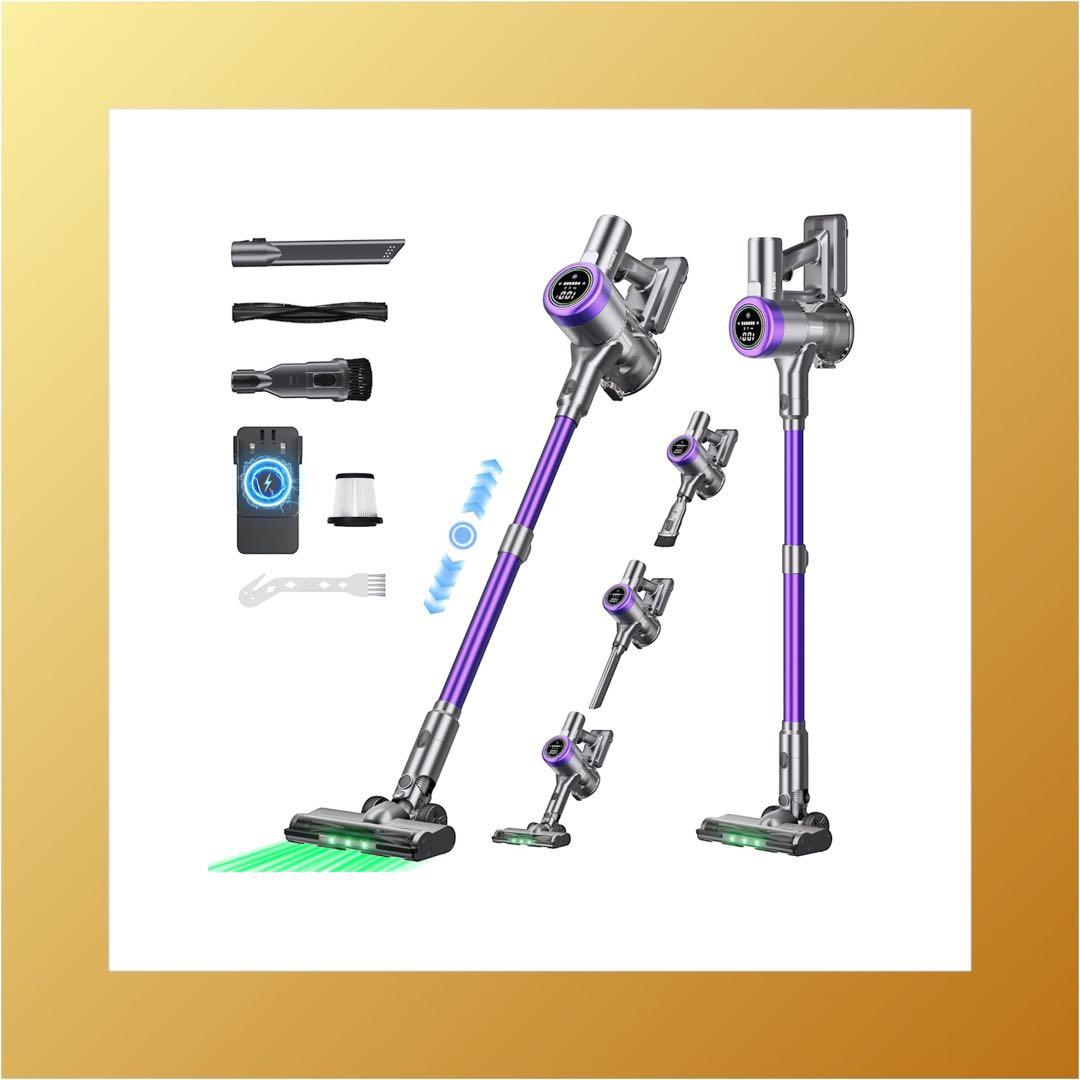 【新品】コードレス掃除機 86KPa超強吸引 自立式・最大60分稼働 新品】コードレス掃除機 86KPa超強吸引 自立式・最大60分稼働 216