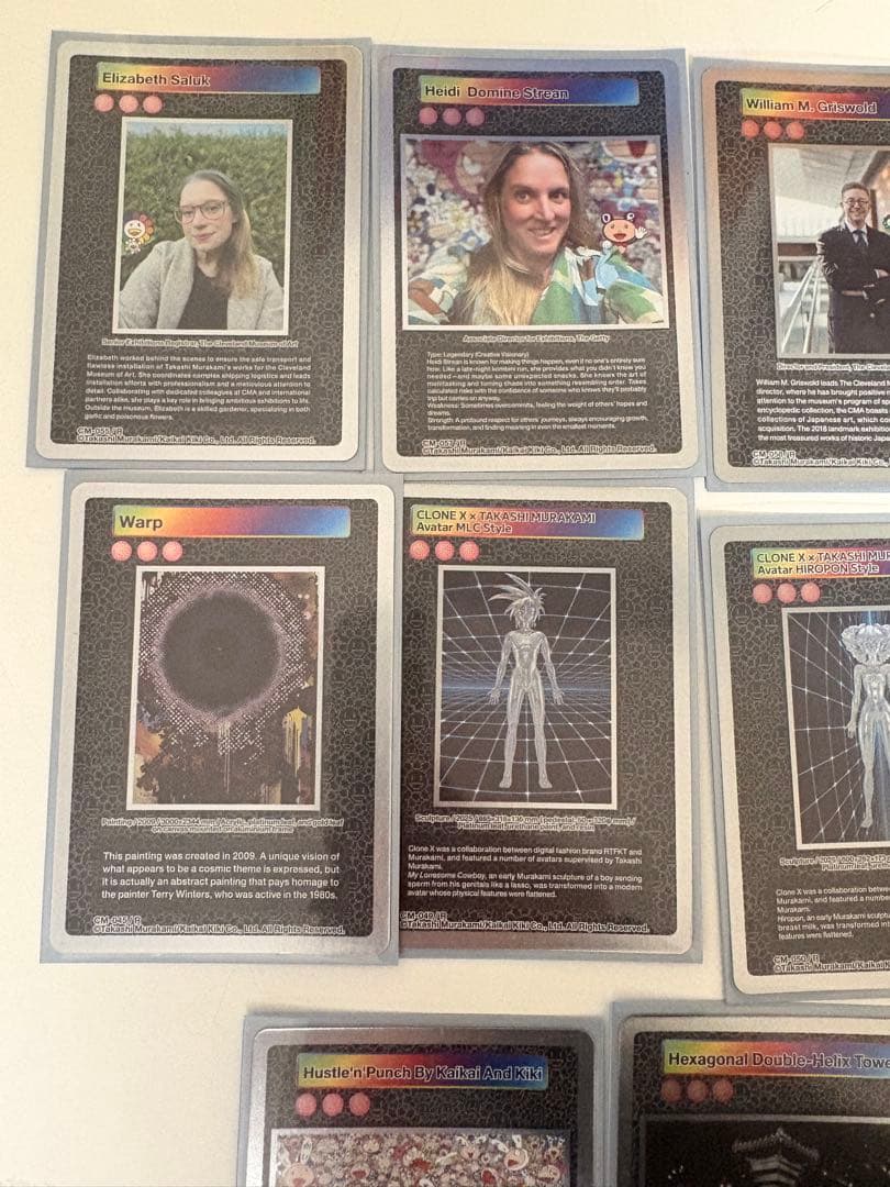 村上隆カードStepping on the Tail of a Rainbow - メルカリ