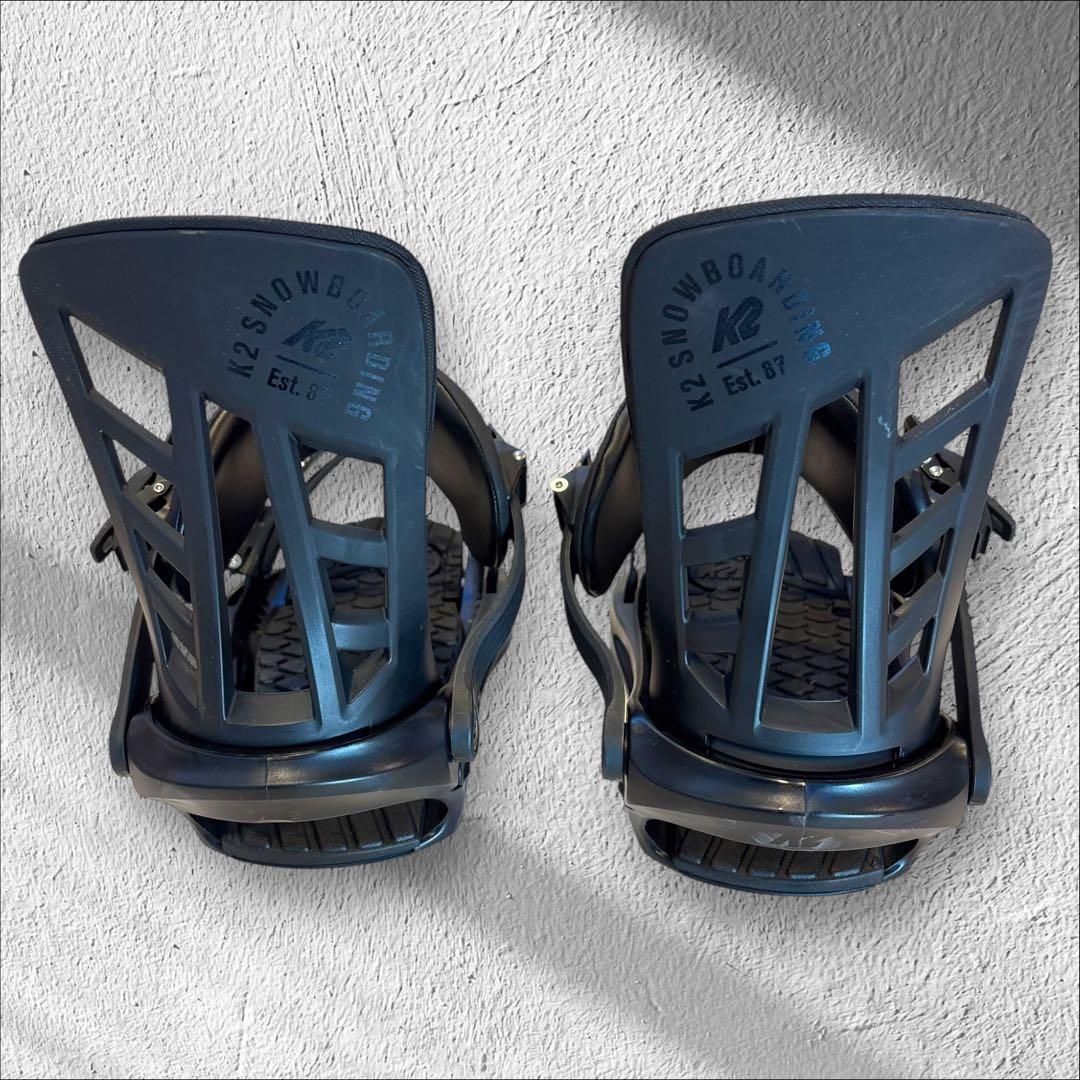 K2 INDY Mサイズ マットブラック スノーボード ビンディング - メルカリ