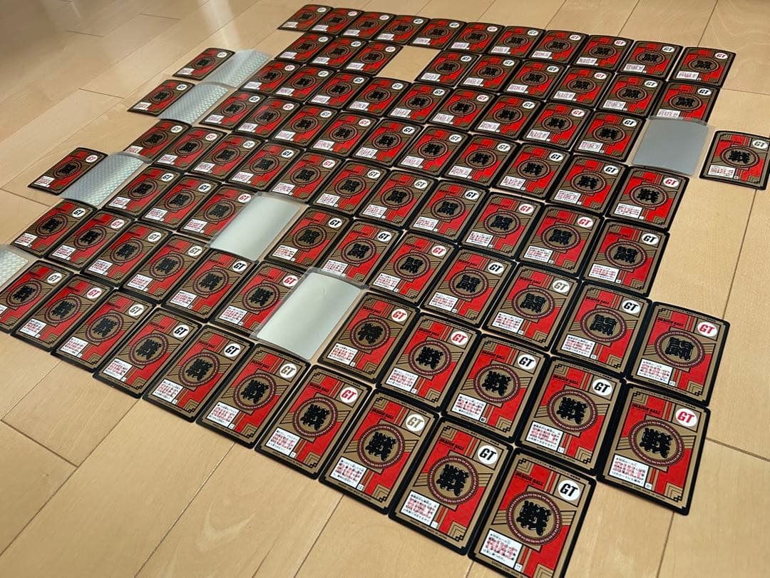 レア】ドラゴンボールGT カードダス 86枚 まとめ売り（セミコンプ