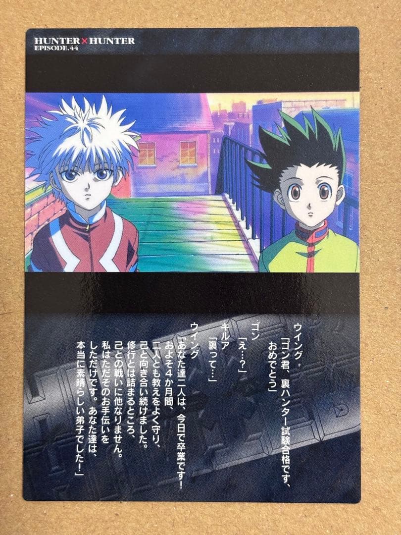 ハンター×ハンター　ガードダスマスターズ　初版　No.95 ゴン　キルア ハンター×ハンター ガードダスマスターズ 初版 No.95 ゴン キルア
