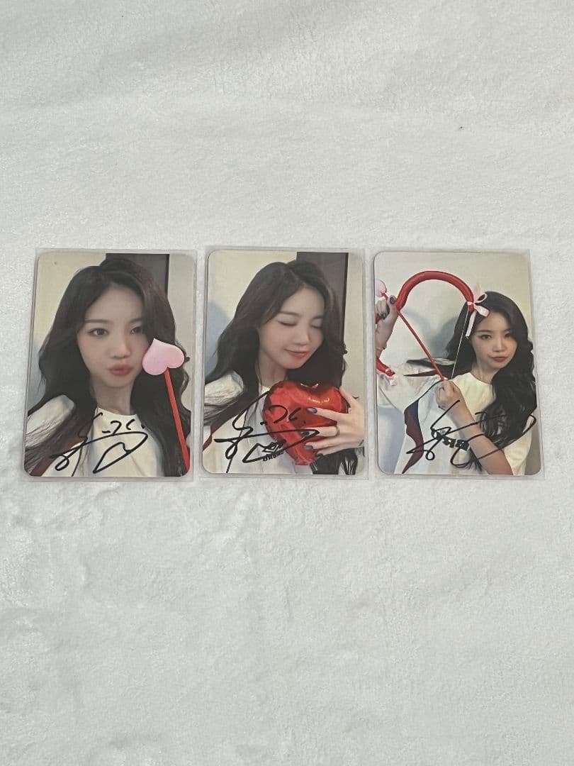 スジン soojin サイン入りトレカ　3枚セット NEXZ ネクスジ FC 早期入会特典 直筆サイン入りトレカ ソゴン SOGEN