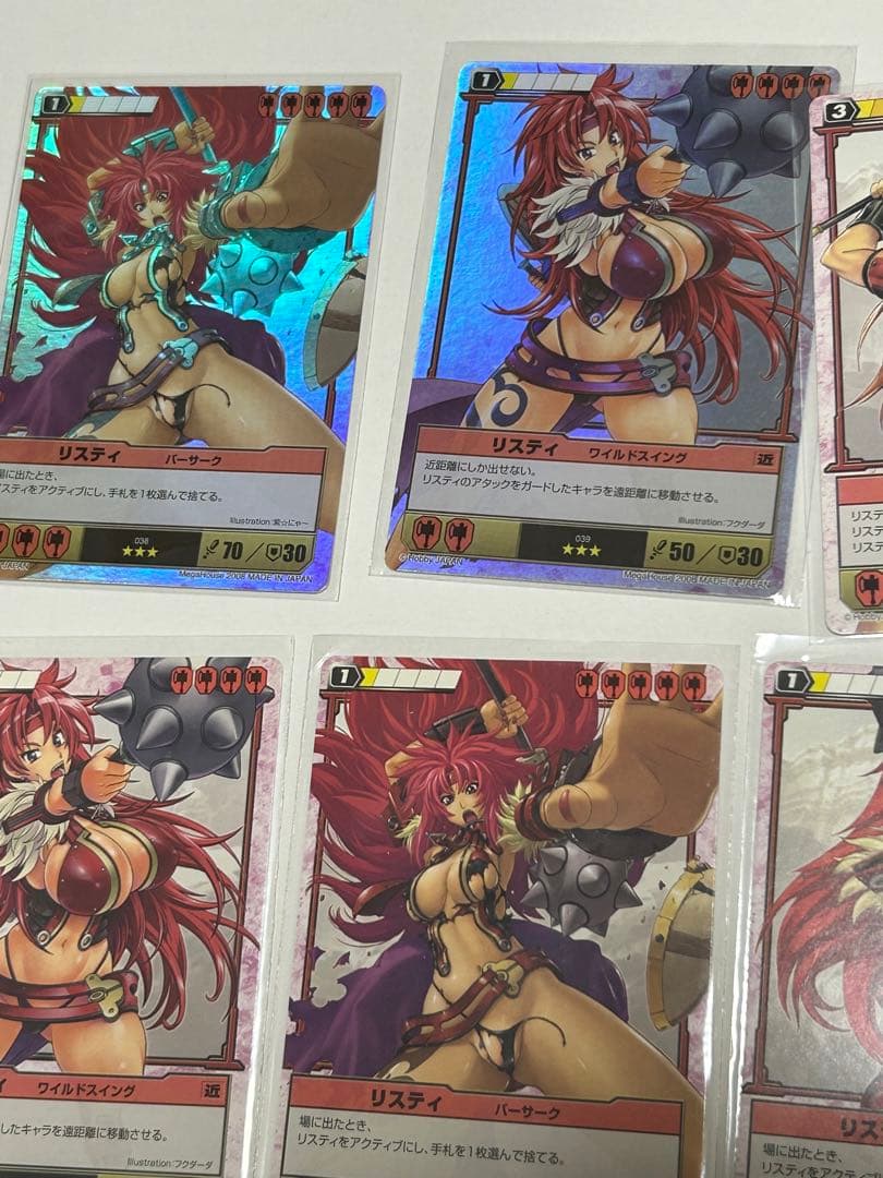 クイーンズブレイド ザ・デュエル リスティ まとめ売りセット - メルカリ