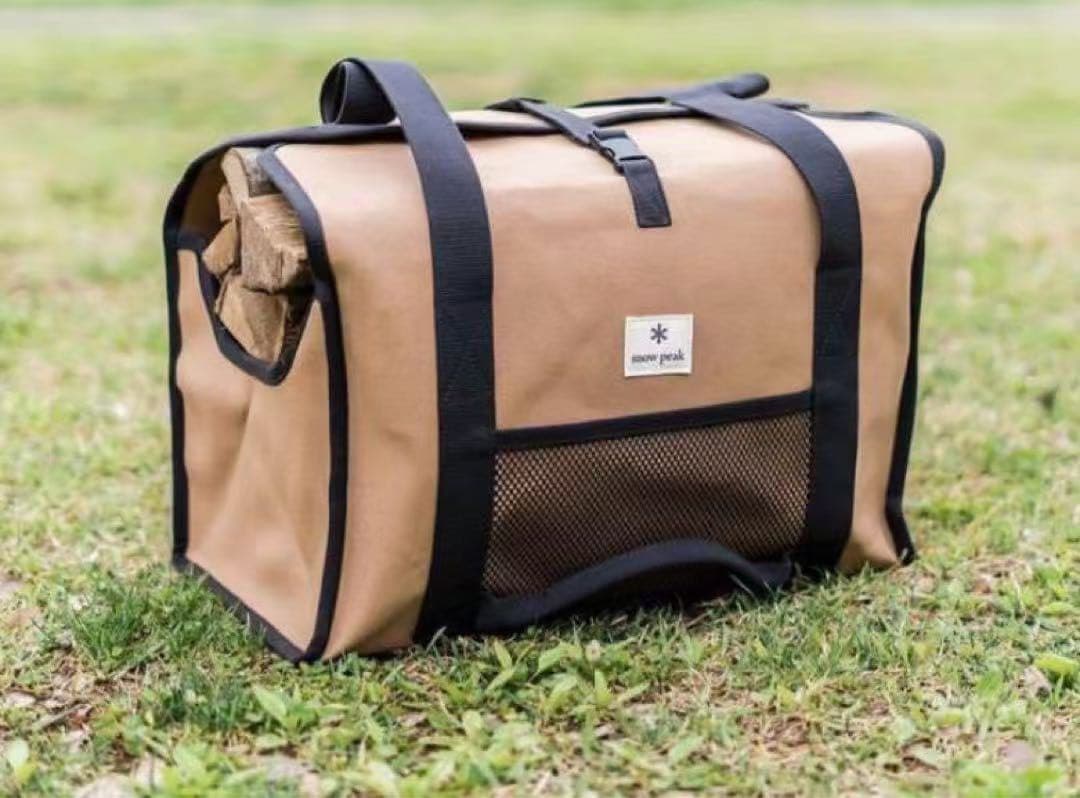 スノーピーク薪コンテナ UG-570-CF スノーピークのキャンプフィールド