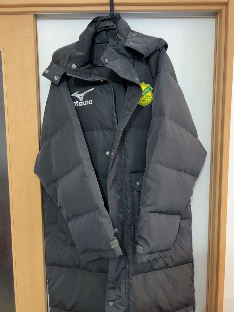 Mizuno 静学 ベンチコート ブラック Mizuno 静学 ベンチコート ブラック - メルカリ