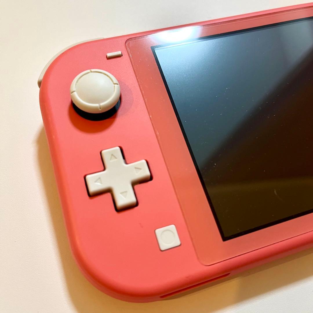 Nintendo Switch Lite コーラルピンク 本体 モンハン セット - メルカリ
