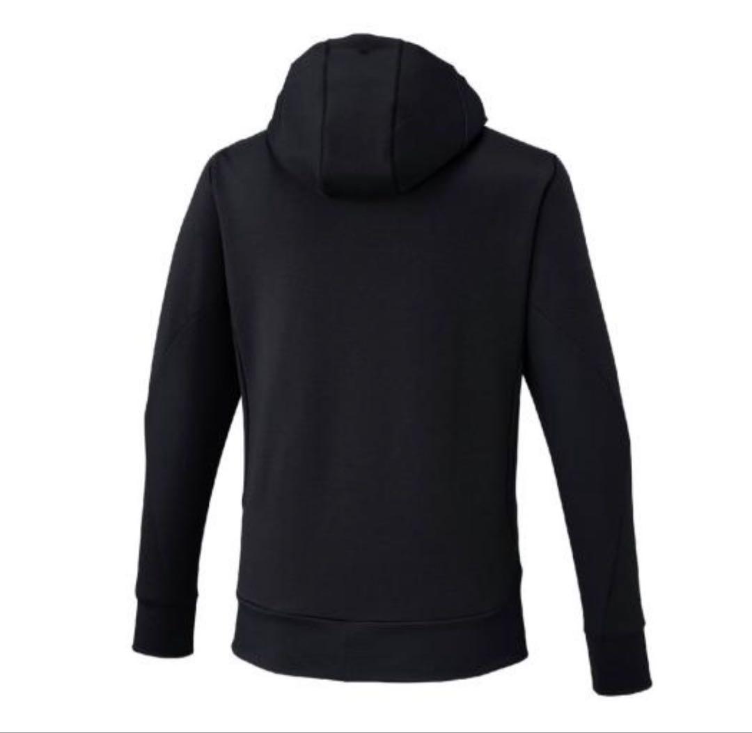 新品未使用】ミズノ ピーチタッチスウェットフーディ Mサイズ ブラック