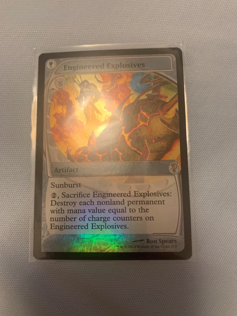仕組まれた爆薬 Engineered Explosives 未来予知 foil - メルカリ