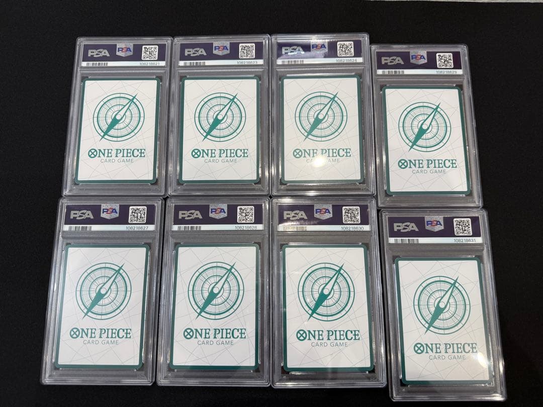 PSA10 ワンピース エース サボ ドンカード 8枚 英語版 限定 プロモ