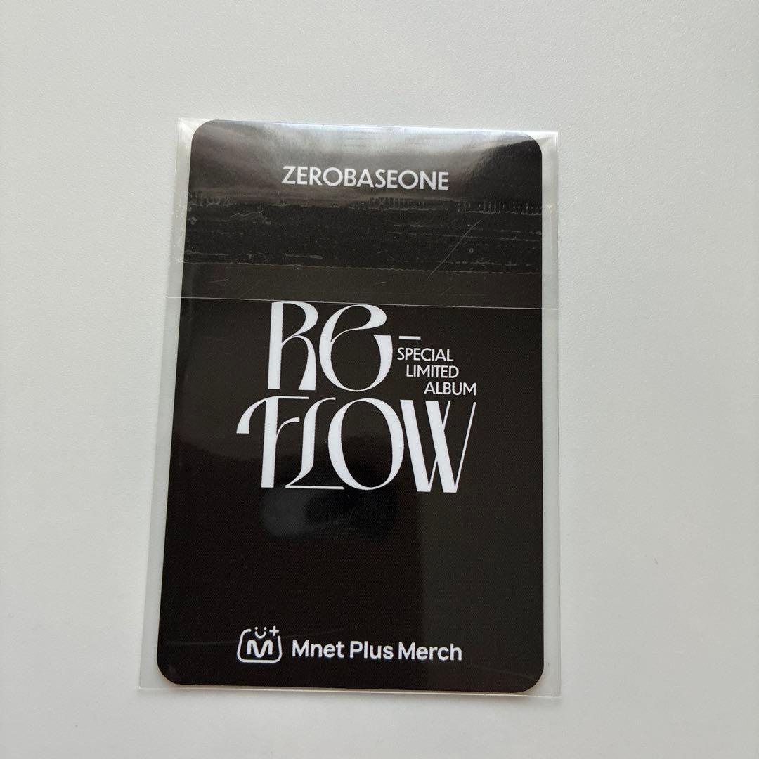 ZB1 リッキー トレカ RE-FLOW Mnet Plus Merch - メルカリ