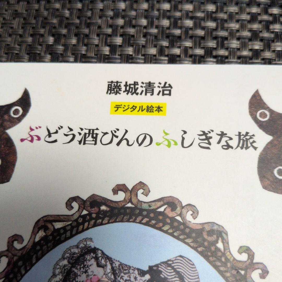 ほぼ新品】デジタル絵本ぶどう酒びんのふしぎな旅 DVD 藤城清治、石坂