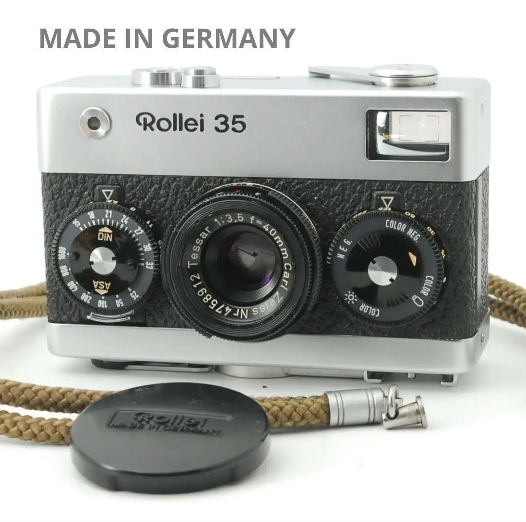 【美品・完動品】Rollei 35 ドイツ製 フィルムカメラ Rollei 35 Black Germany – FLASHBACK CAMERA