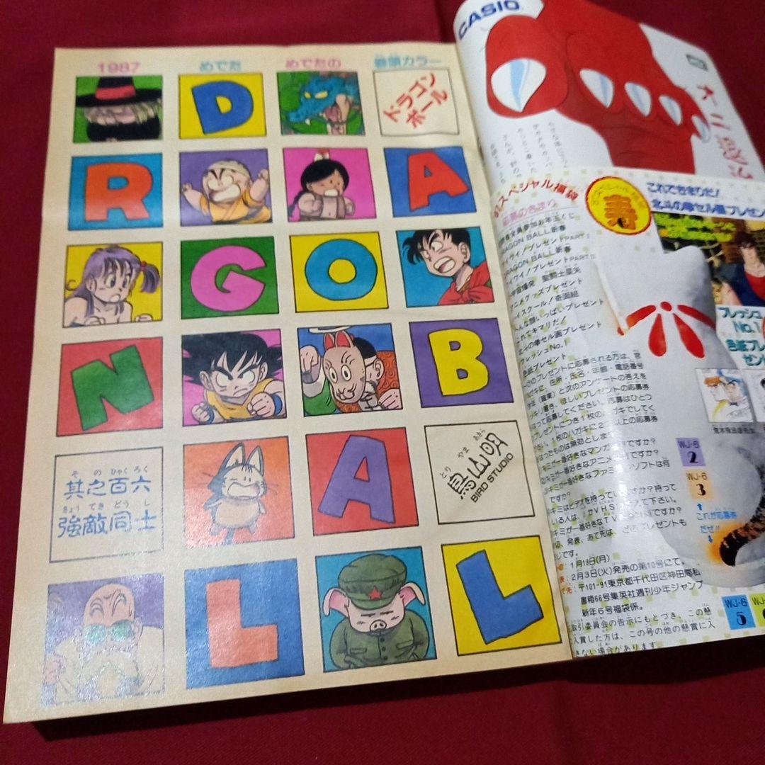 当時物美品】週刊 少年 ジャンプ 1987年6号 漫画 アニメ - メルカリ