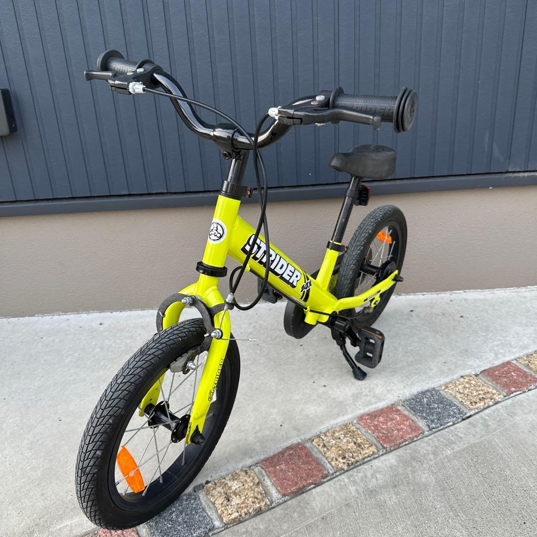 ストライダー STRIDER 14x フォーティンエックス ライムイエロー 14型 ランニングバイク ストライダー 14x ストライダーフォーティーン