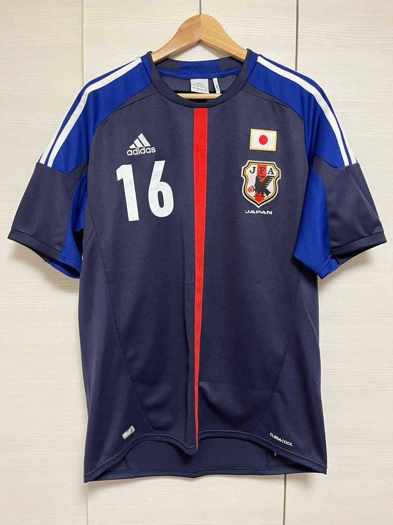 #16 ハーフナー サッカー日本代表ユニフォーム 2012-2013 XOサイズ adidas 日本代表 12/13 ホーム レプリカ ジャージー 半袖 DJ122 X49699