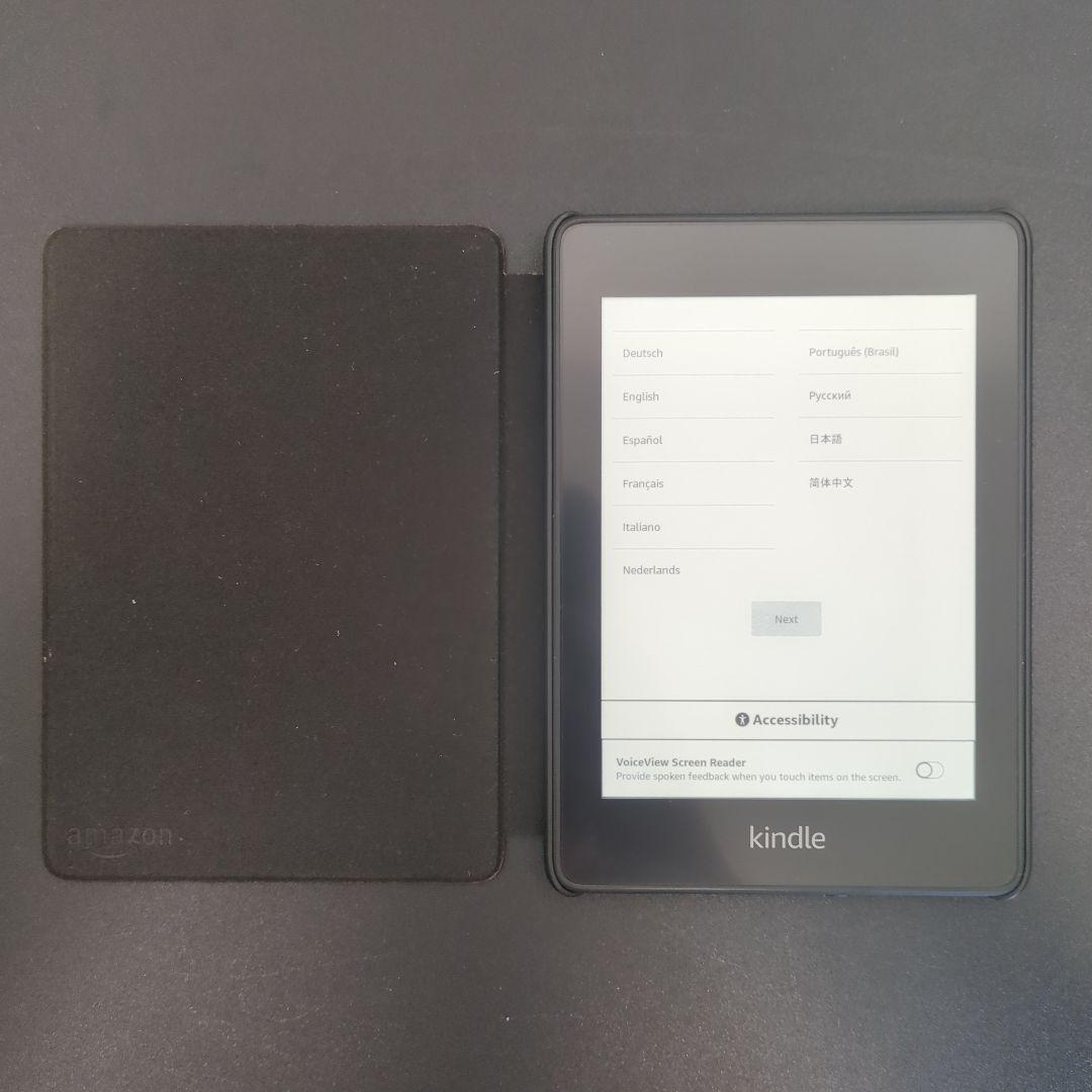 Amazon Kindle 6インチ 10世代　レザーケース付き ボーナスストア対象 kindle paperwhite レザー ケース 第10世代まで