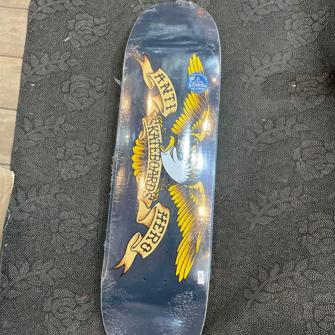 ANTI Blue Meanie スケートボードデッキ 8.15インチ8.75 ANTI HERO Blue Meanie 8.75