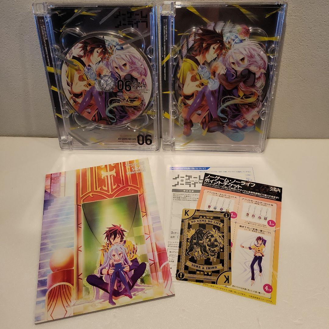 ノーゲーム・ノーライフ Blu-ray 全6巻+～ZEROゼロ～DVD - メルカリ