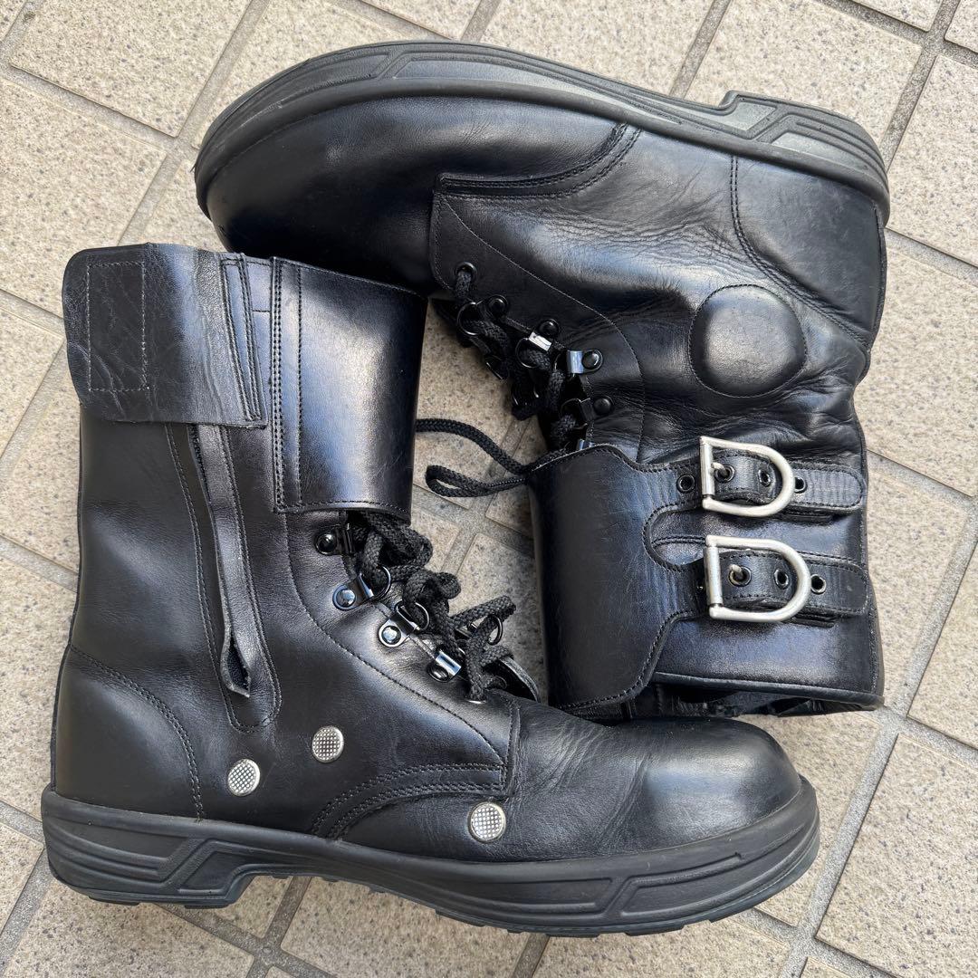 SHIMON シモン 安全靴 半長靴 警察官着用タイプ 警備靴 - メルカリ