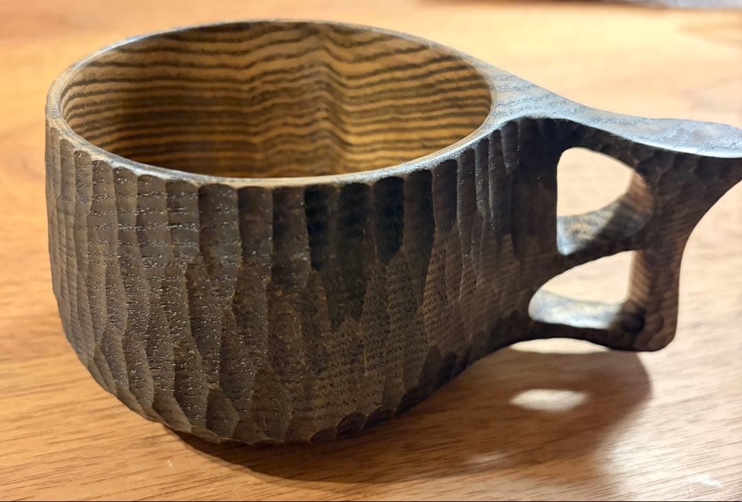 【未使用】atelier dehors タモ ASH CUP atelier dehors アトリエ・ドゥオル #23 楓 白漆 x レジン - Nicetime