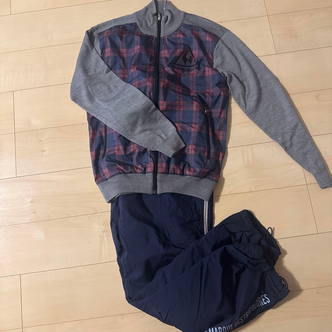 メンズ ルコックスポルティフゴルフ 上下ウェア le coq sportif golf 【上下セット】【ストレッチフォーサー】レイン
