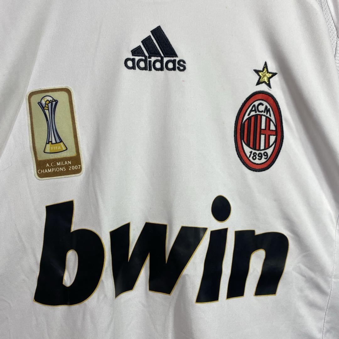 adidas ACミラン 06-07 ユニフォーム マルディーニ 半袖 - メルカリ