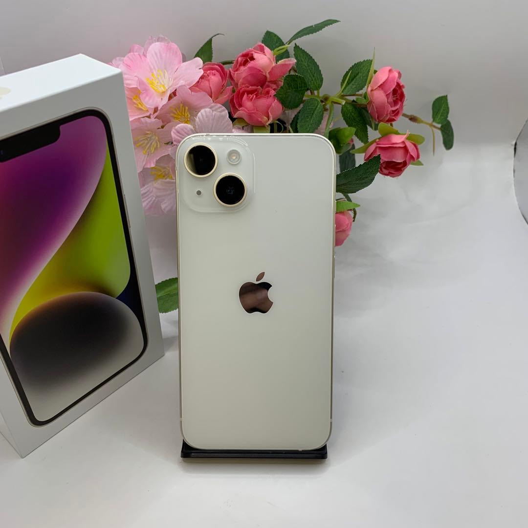 iPhone 14 256Gb スターライト国内版SIMフリー iPhone 14 256GB - スターライト（SIMフリー）[整備済製品] - Apple