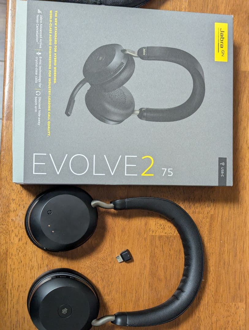 中古品】Jabra Evolve2 75 USB-C ワイヤレスヘッドセット - メルカリ