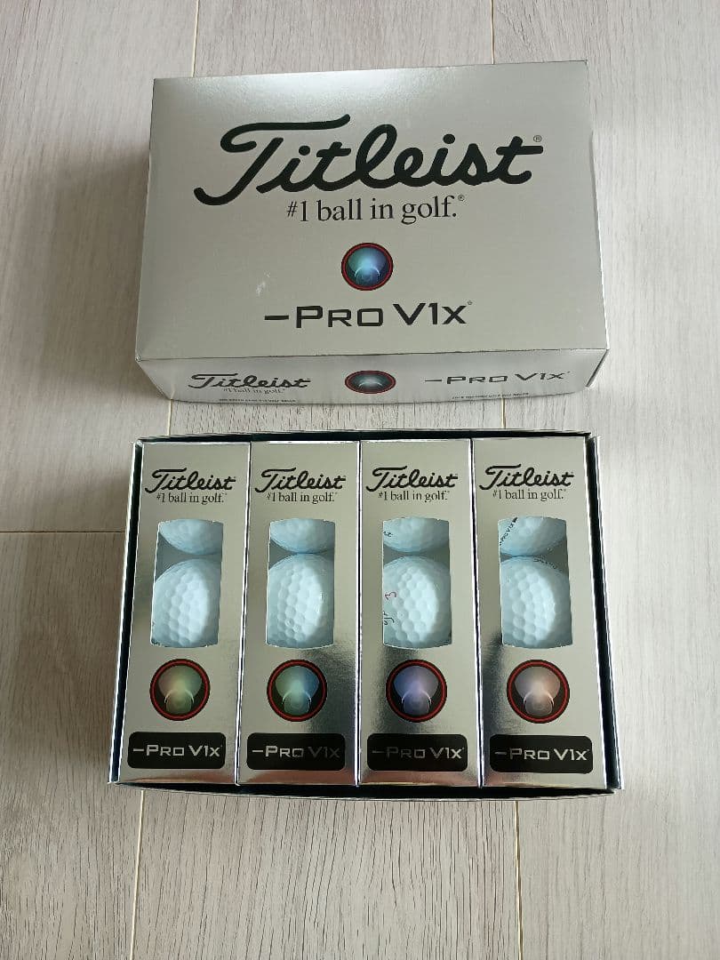 Titleist PRO V1X 新品ゴルフボール24個 Titleist（タイトリスト） タイトリスト（TITLEIST）（メンズ）ゴルフ