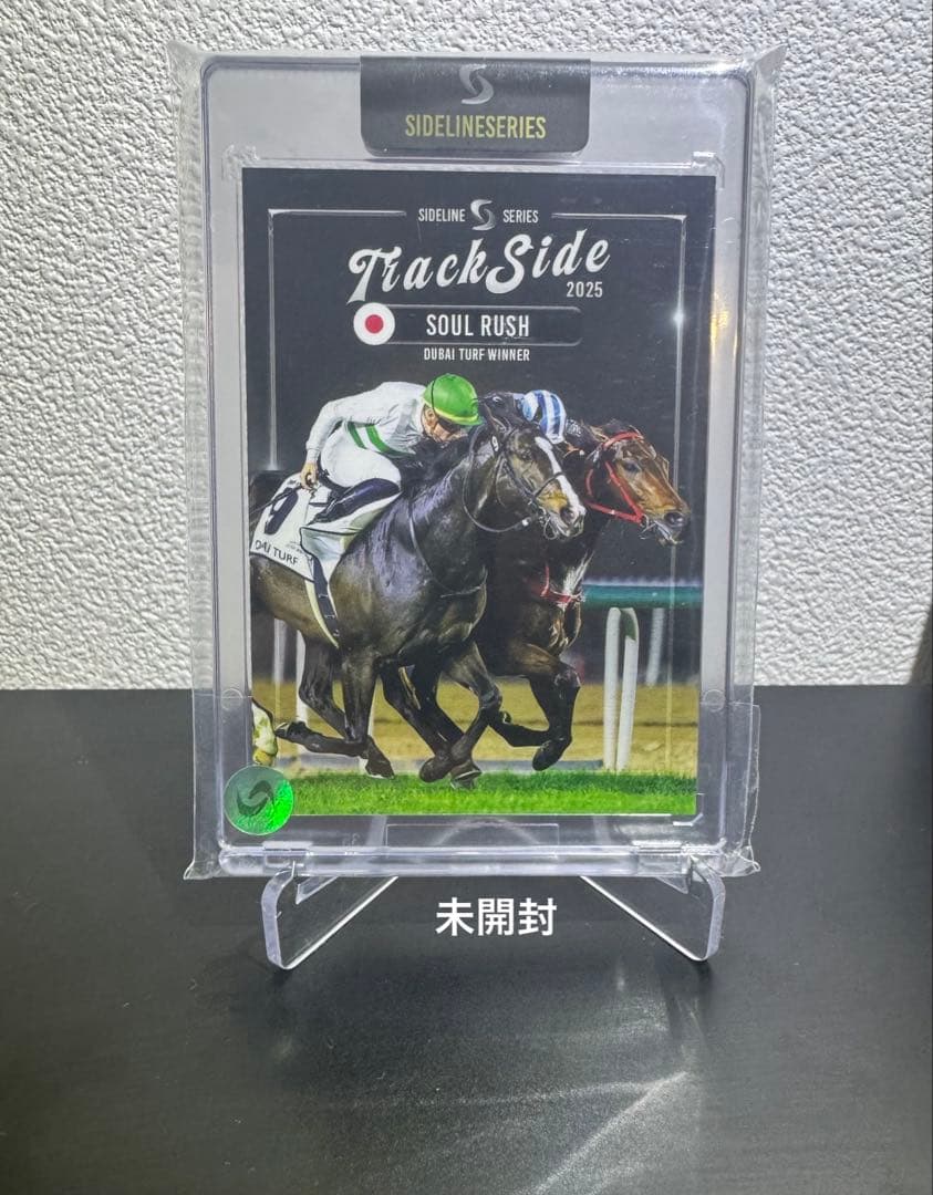 ソウルラッシュ 世界限定 ホースレーシングカード 競馬　ドバイターフ ソウルラッシュ 世界限定 ホースレーシングカード 競馬 ドバイターフ