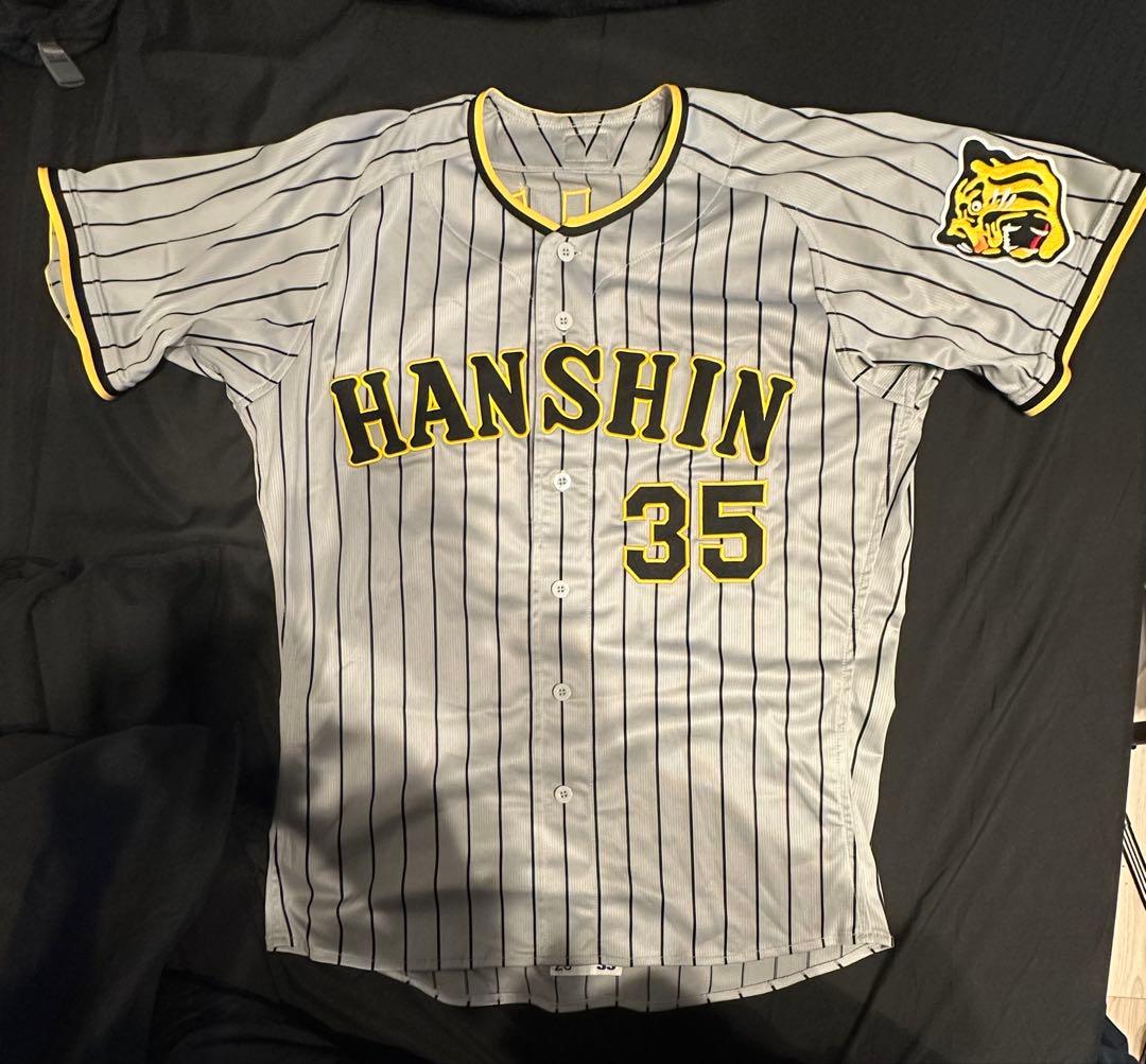 阪神タイガース 佐木浩人2022プロコレ•ビジターユニフォームLサイズNo.35